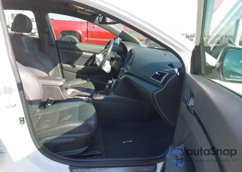 2018 Hyundai Elantra Sport из США, поврежденный, VIN KMHD04LB5JU534753